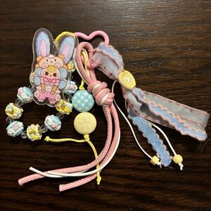 Baby Three Love Chain Time Keychain Confirmed Macaron Whisperer